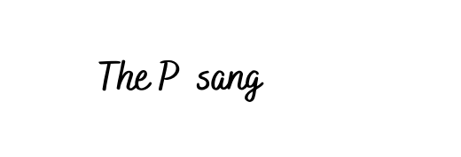 The P sang